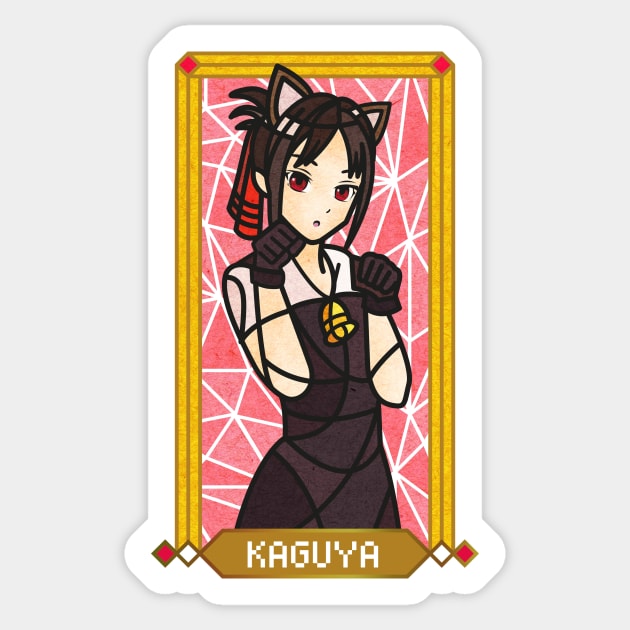 Kaguya Shinomiya (Neko) Sticker by vizcan